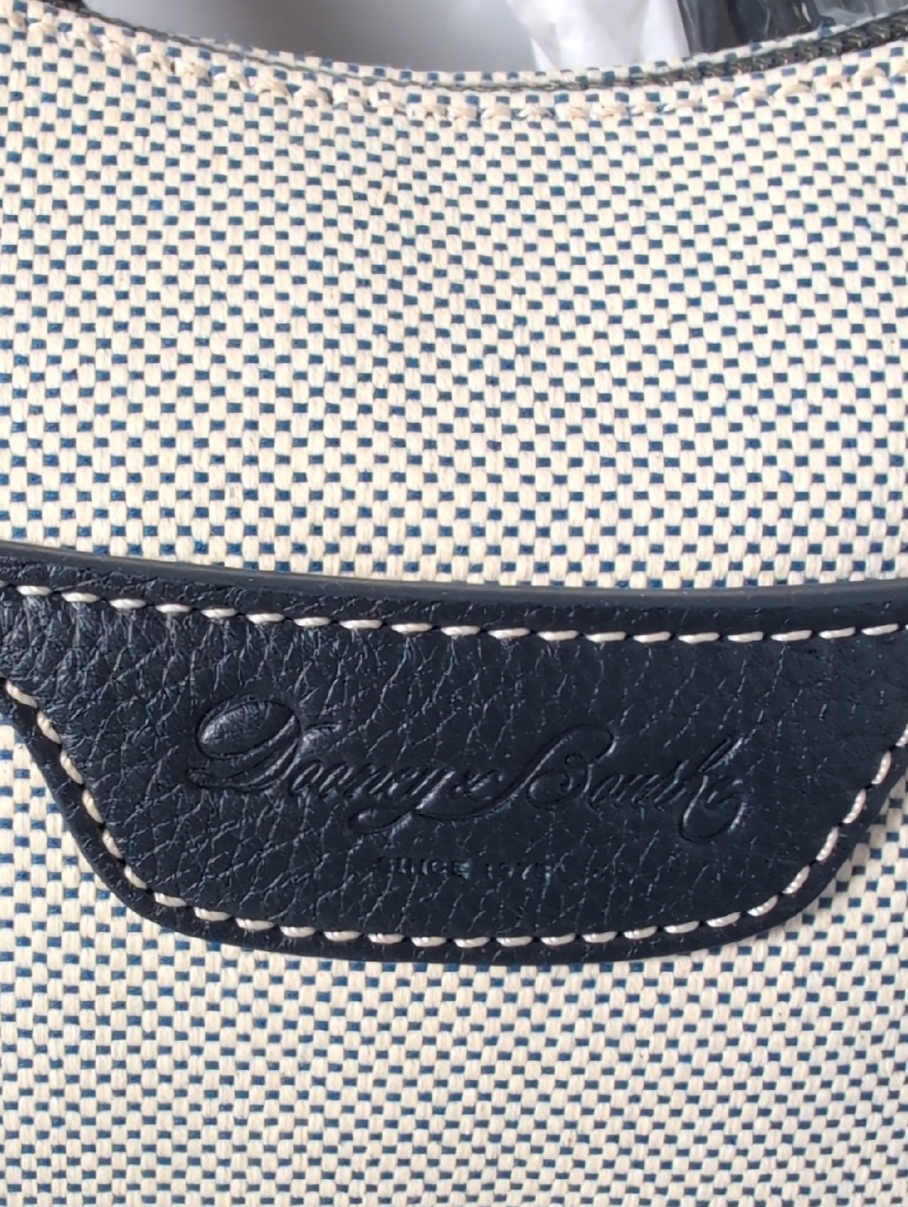 Dooney & Bourke Mini Margot Canvas Bag in Navy NWT - Picture 4 of 15
